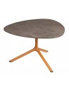 VE - Matt terracotta coated steel, embossed finish