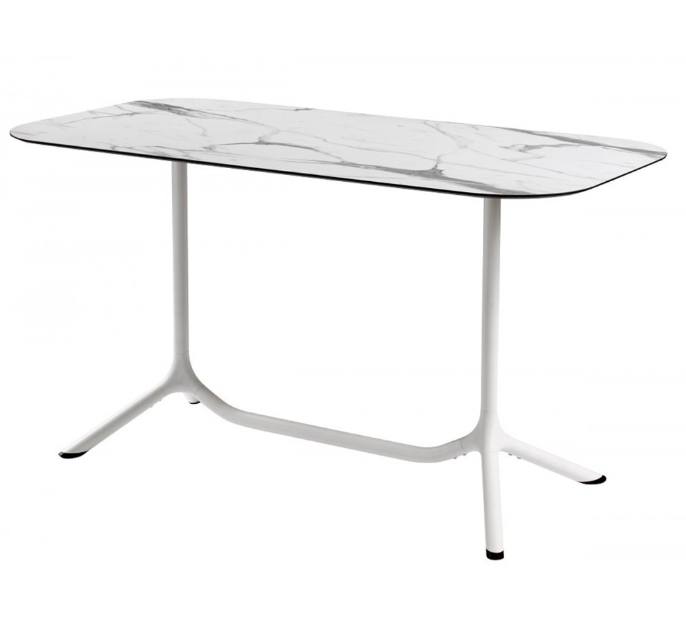 Tripe double fixed art.5007 table base by SCAB | Avant Garde