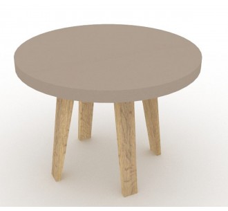 Maxim round coffee side table