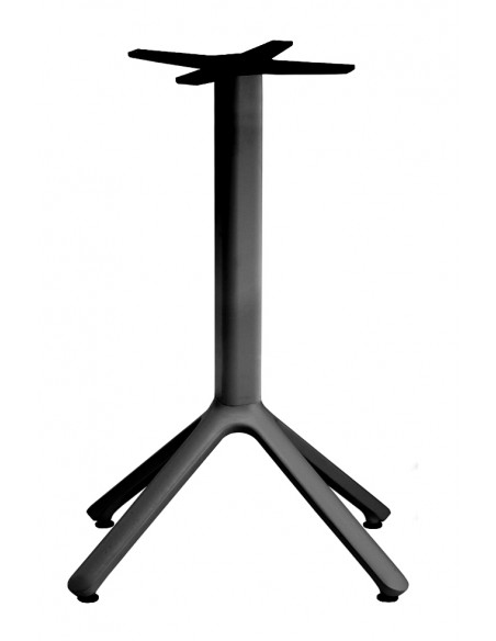 Nemo fixed aluminium base table art.5060 by SCAB | Avant Garde