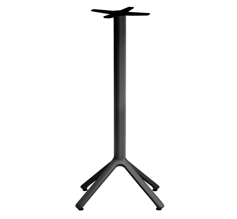 Nemo fixed aluminium base table art.5065 by SCAB | Avant Garde