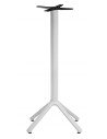 AV 10 - Matt white coated aluminium, embossed finish