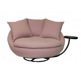 Superior rotating lounge armchair