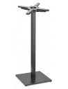 VN - Matt black coated steel, embossed finish