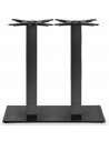 VN - Matt black coated steel, embossed finish