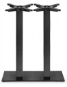 VN - Matt black coated steel, embossed finish