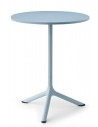 VO - Matt air-force blue coated steel, embossed finish