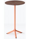 VE - Matt terracotta coated steel, embossed finish
