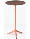 VE - Matt terracotta coated steel, embossed finish