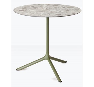 Tripe maxi table base art.5006  Ø79x73cm