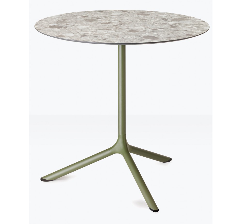 Tripe maxi metal table base art.5006 by SCAB | Avant Garde