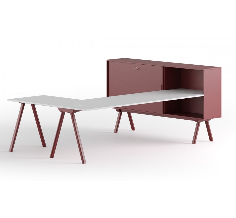 Workstation 2027 DX L-VERSION 180 γραφείο της Gaber | Avant Garde