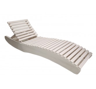 Mobili wooden sunlounger