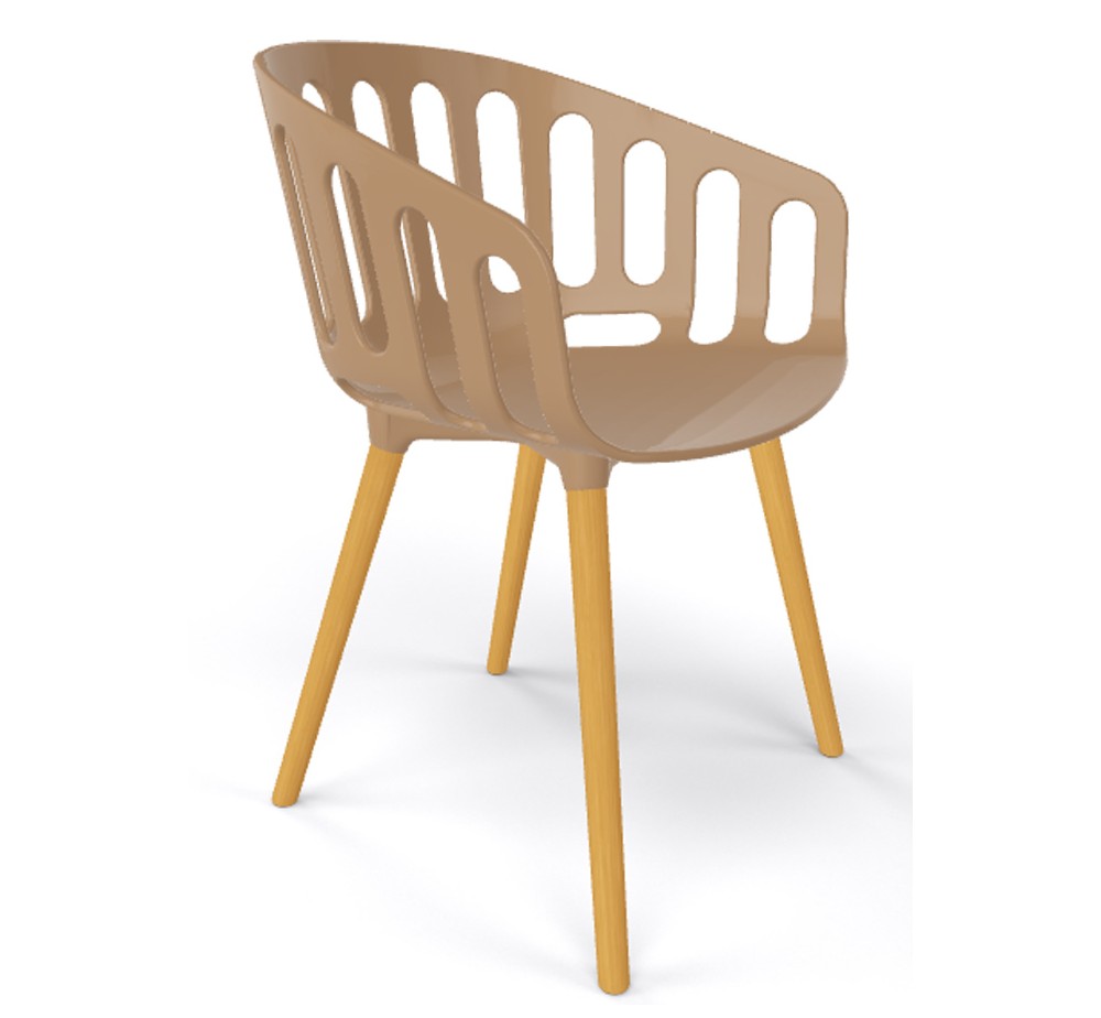 Basket cod.268/BL armchair by Gaber|Avant Garde