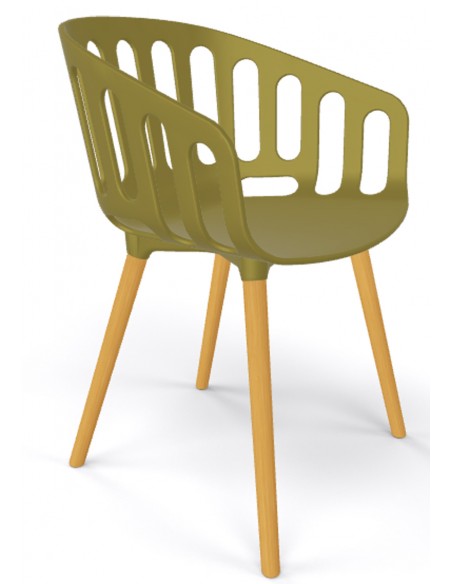 Basket cod.268/BL armchair by Gaber|Avant Garde
