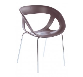 Moema cod.69/NA metal armchair