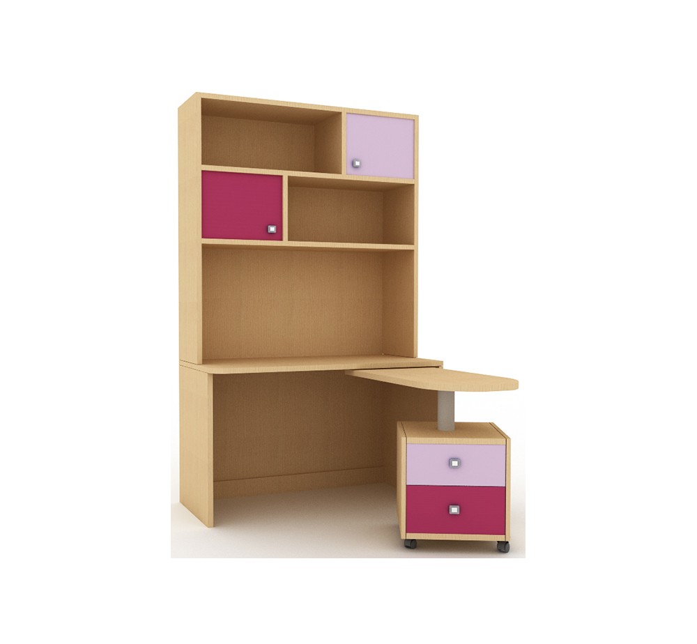 Puzzle desk with library - 2 years guarantee | Avant Garde