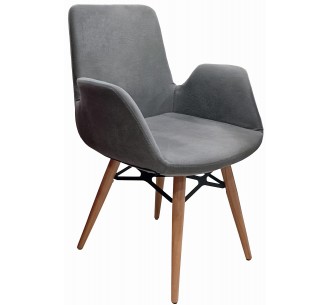Duo -P  wooden armchair