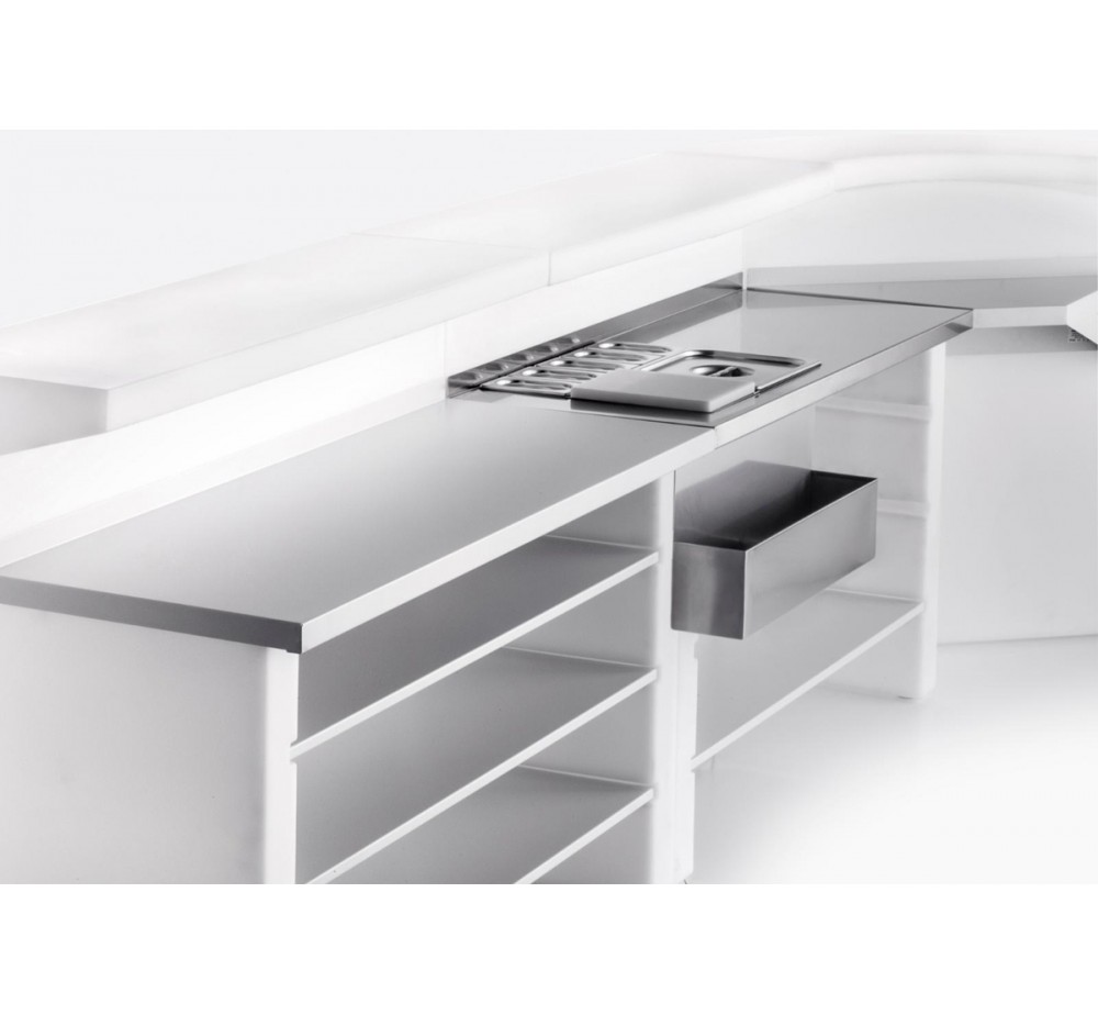 Igloo workstation illuminated bar counter by Pedrali | Avant Garde