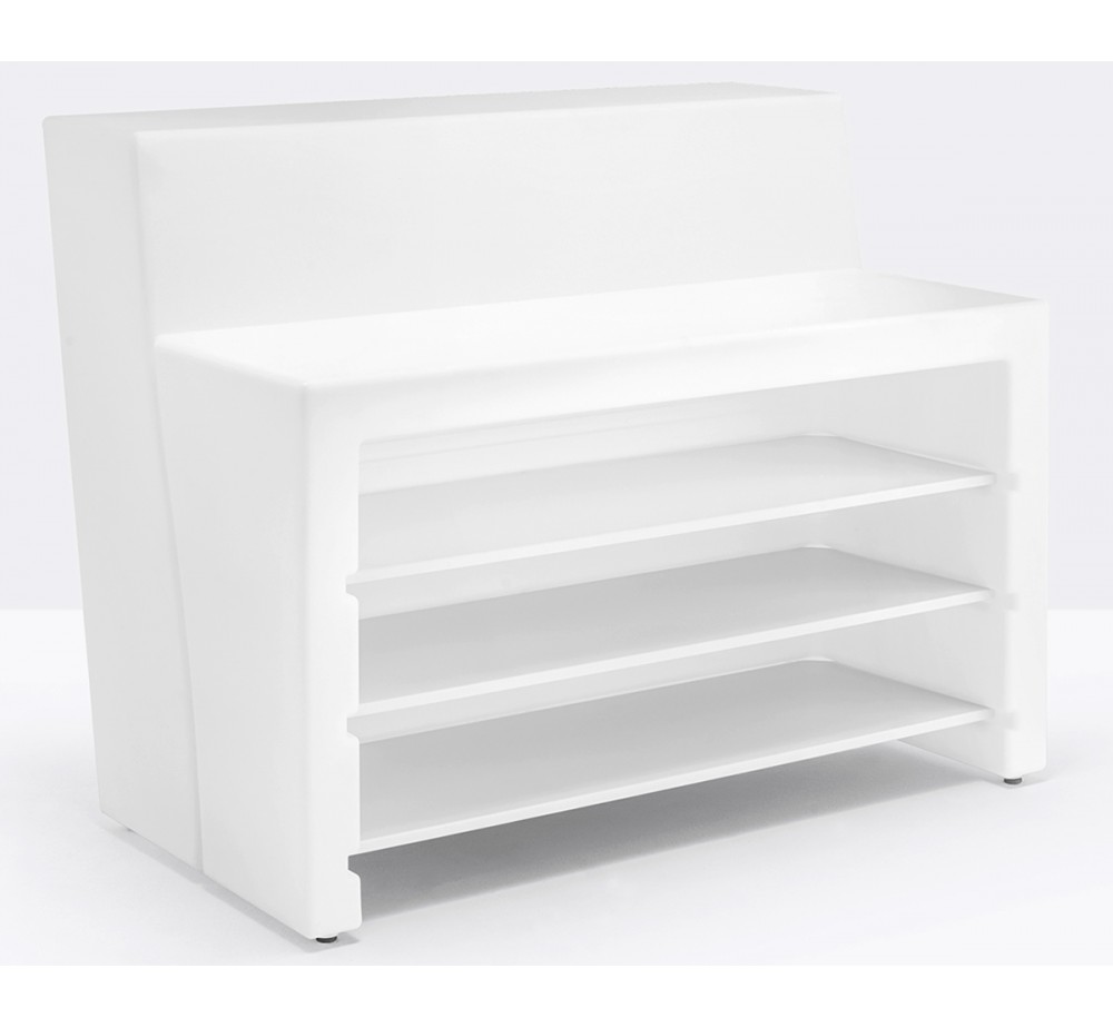 Oblique illuminated bar counter by Pedrali | Avant Garde