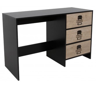 Blackly Slot desk with 3 drawers