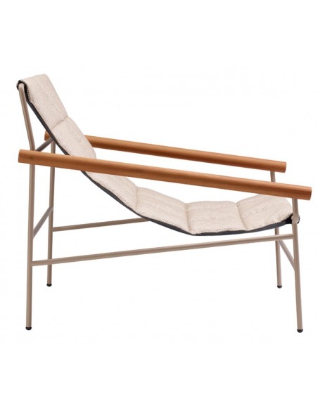 DRESS_CODE Glam art.2583 outdoor lounge πολυθρόνα της SCAB | Avant Garde