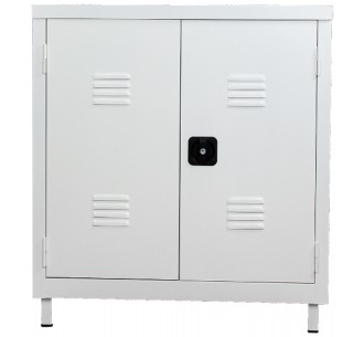 DM-006 Metal Small Wardrobe double door