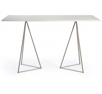 Glitter metal bar table with laminated top by Gaber |Avant Garde 2