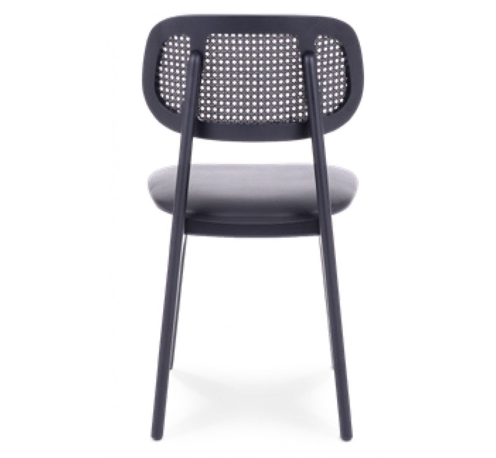 Clio wooden chair with straw - 2 years guarantee | Avant Garde