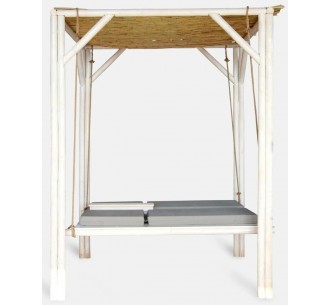 Tropical swing wooden outdoor bed | Avant Garde design 2