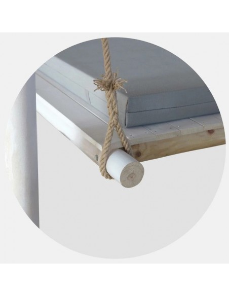 Tropical swing ξύλινο κρεβάτι outdoor | Avant Garde design