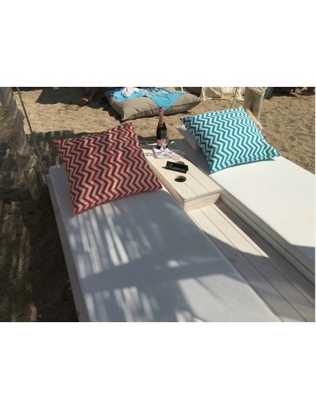 Tropical swing ξύλινο κρεβάτι outdoor | Avant Garde design