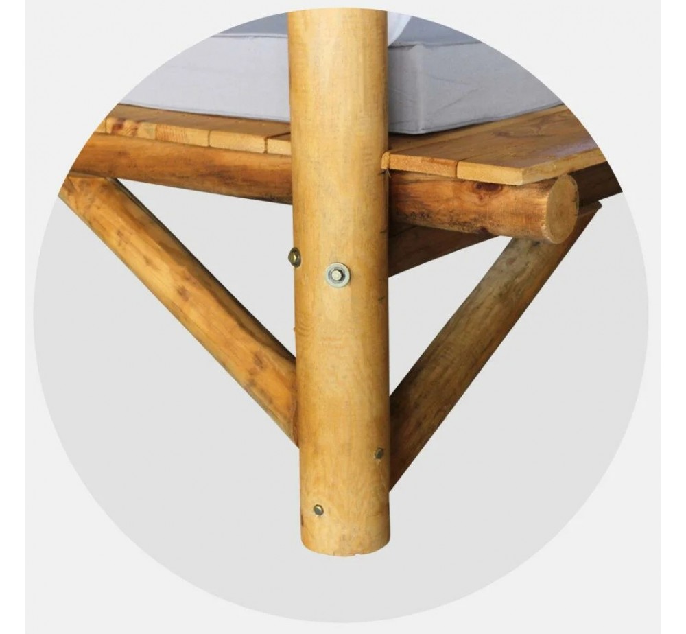Tropical ξύλινο daybed