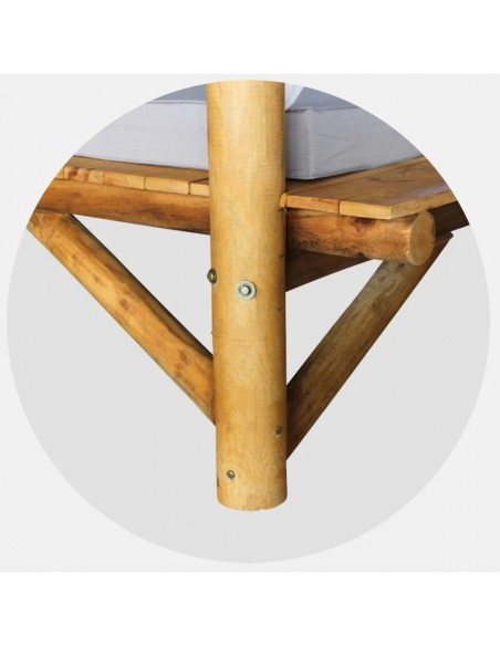 Tropical ξύλινο daybed | Avant Garde design