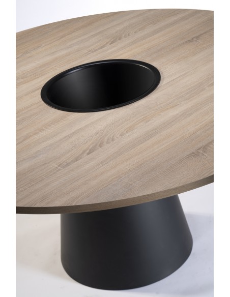 Nidaba τραπέζι technopolymer-laminate με δοχείο της Gaber| Avant Garde