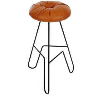 Lorn metal bar stool