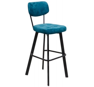 AVG329 metal barstool with fabric