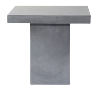 Center square table cement