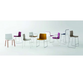 Kanvas 2 ST Front upholstered chair by Gaber | Avant Garde 2