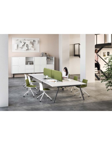 Kanvas 2 UR Front upholstered office chair by Gaber | Avant Garde