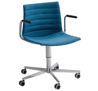 Kanvas 2 T5R BR Full upholstered office armchair