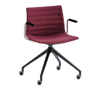Kanvas 2 UR BR Full upholstered office armchair