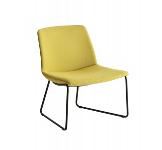 Kanvas Lounge ST καρέκλα με ταπετσαρία
